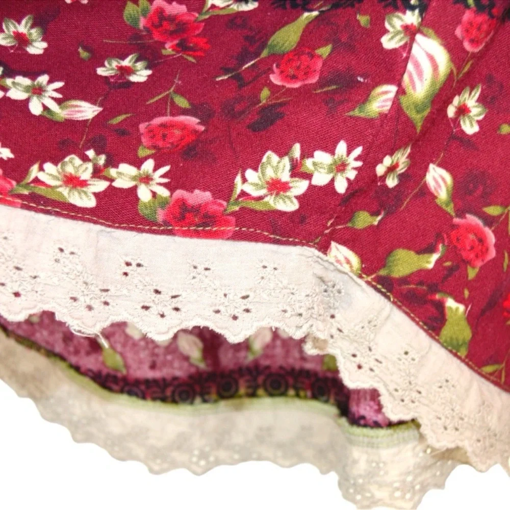 Zanzea Collection Mixed Print Cotton Long Sleeve Top, Size XL - Picture 3 of 6